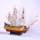 法国皇家索莱尔号豪华帆船模型手工木质工艺品收藏送礼开业装 饰