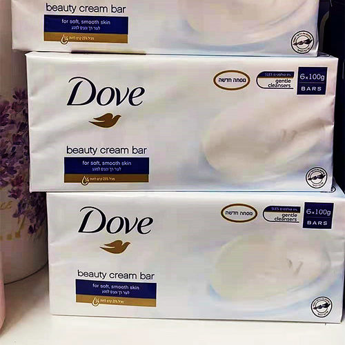 香港购 Dove/多芬香皂 beauty bar柔嫩洁肤块 90G*6 滋润保湿