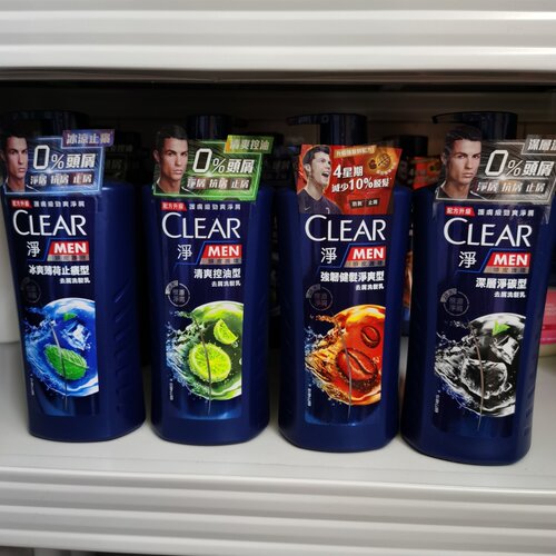 香港版 进口CLEAR 净/清扬男士去屑洗发水洗发乳750ml 控油止痒