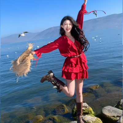 大理洱海拍照衣服云南裙子
