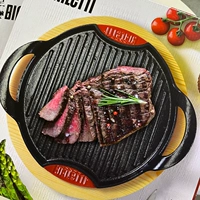 Чужого железного стейка сбрасываемого деревянного подноса американской мясной тарелки в стиле мясной тарелки 晡 魍 魍 魍 魍 魍 魍 魍 魍