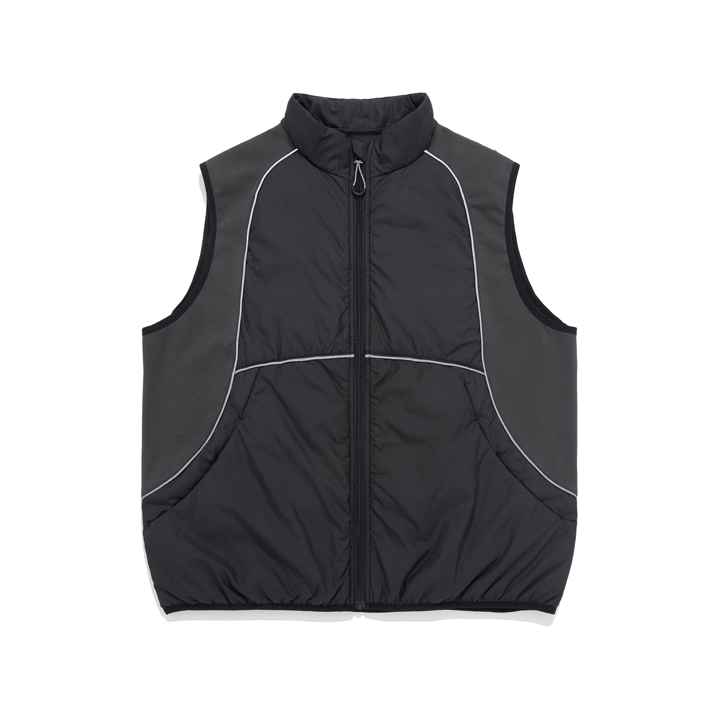 地卜师 潮牌拼接马甲外套2025年新款春秋冬季无袖背心冲锋衣男女