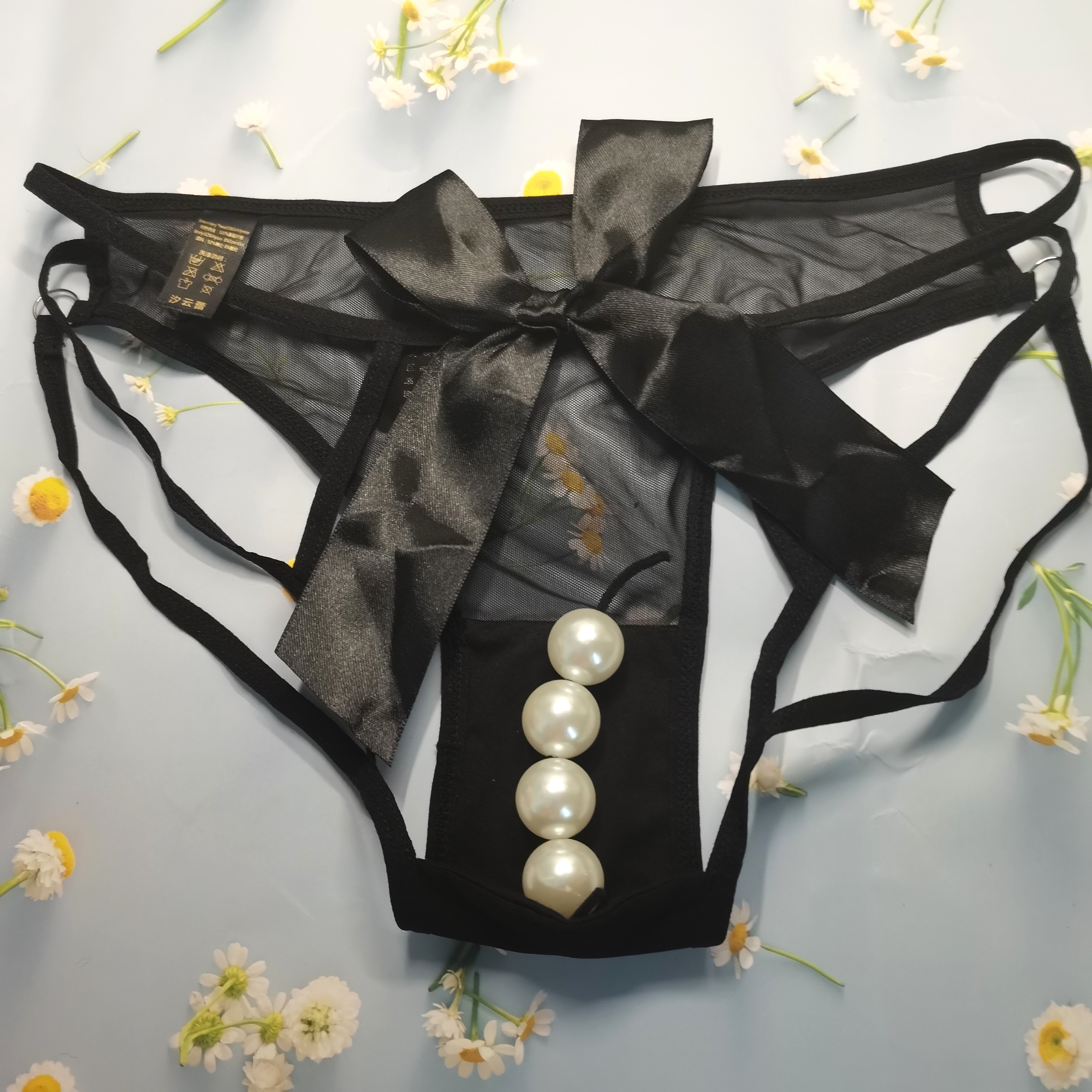 性感内裤露臀大码网纱后开蜜桃诱惑内衣短裤挂大珠按摩内入裤头,女士内衣/男士内衣/家居服,女三角裤,淘宝优惠券,粉丝福利购,淘宝优惠卷