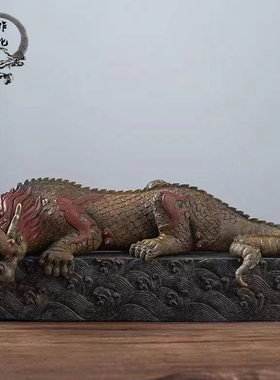 招财吸水兽镇水兽龙王蚣蝮水麒麟