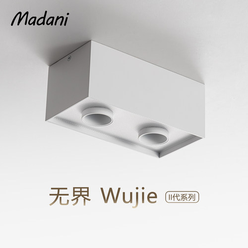 麦丹妮一字双头筒射一体斗胆灯