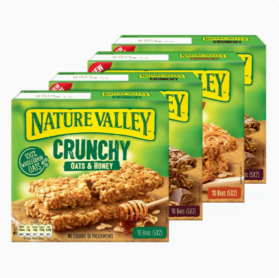 西班牙进口NatureValley天然山谷燕麦条代餐全谷物饼干燕麦棒630g 零食/坚果/特产 营养（消化）饼干 原图主图