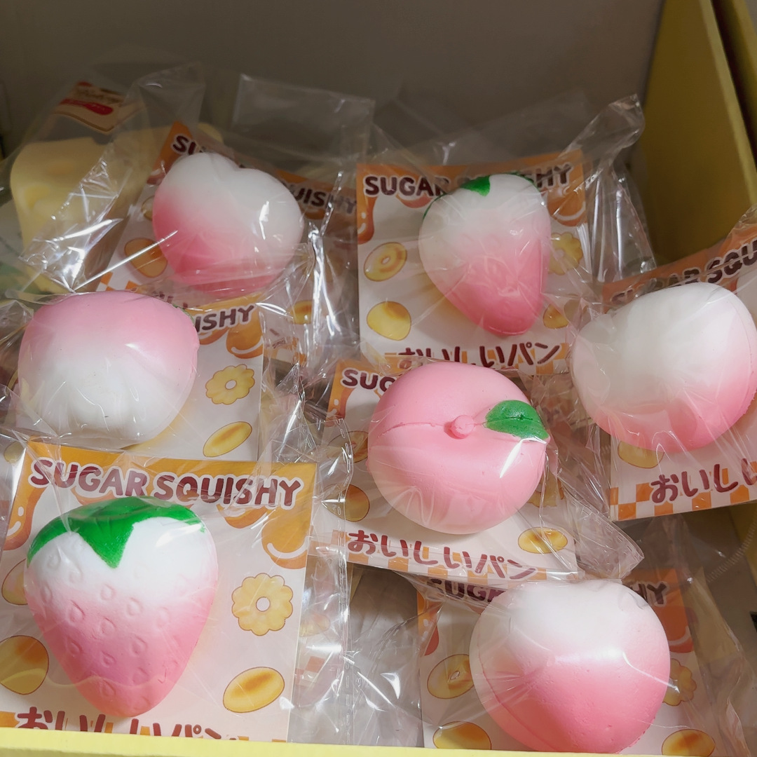 吊卡包装手感湿软仿真水果慢回弹捏捏乐解压模型道具礼物一件代发