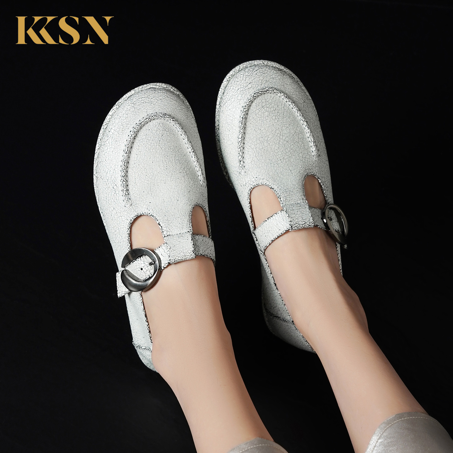 柯柯西尼手工原厂设计风乐福鞋