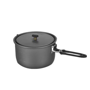 步林野外烧水壶户外炉具野餐锅便携大功率猛火炉集热锅自驾游装备