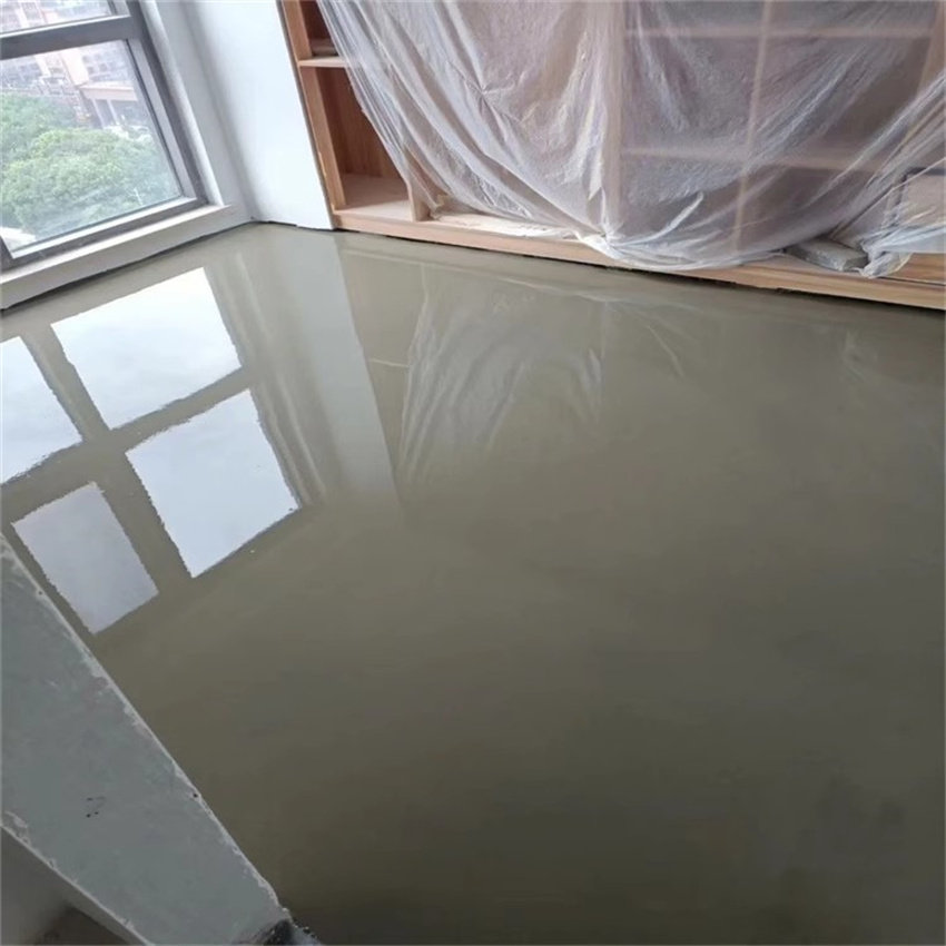 家装自流平施工pvc地胶安装前地面找平包工包料上海自流平施工