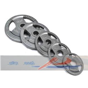 大孔马西烤漆杠铃片小孔烤漆哑铃片 电镀杆