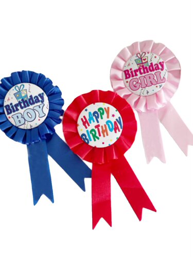 胸章生日派对肩带胸针