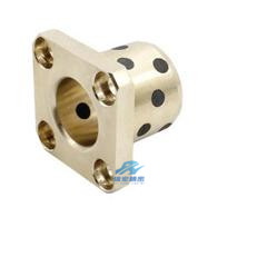 替代怡合达OFR03-d6-L15无油衬套 铜合金标准法兰型内径F7/内径G6