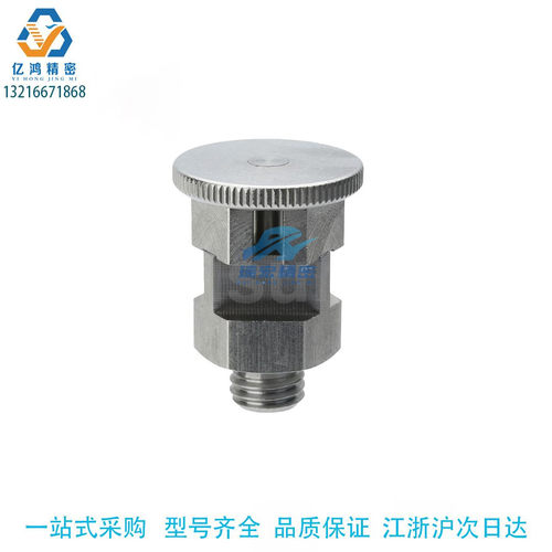PMXYSM不锈钢旋钮柱塞简易弹簧定位销M6\8\10迷你型 PMXYSB分度销