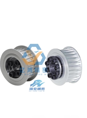 HTLA24S5M100-E-8 ECC25-S5M100-24-E-d10免键式胀紧套同步带轮