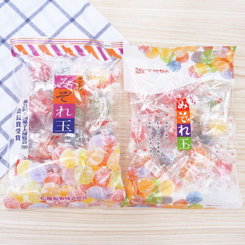 松屋多彩水果糖什锦果味糖喜糖