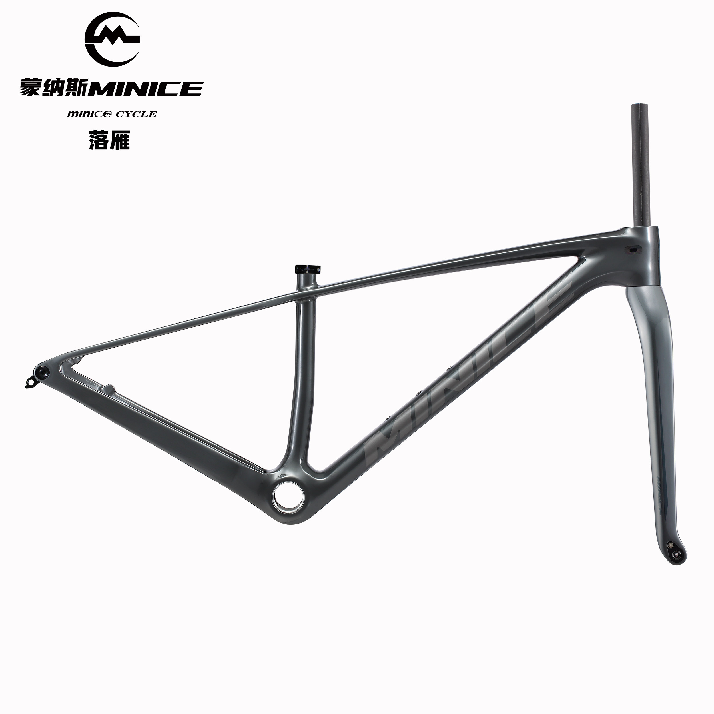 蒙纳斯minice M2 PRO SM碳纤维山马车架超轻碳架29寸山地车架