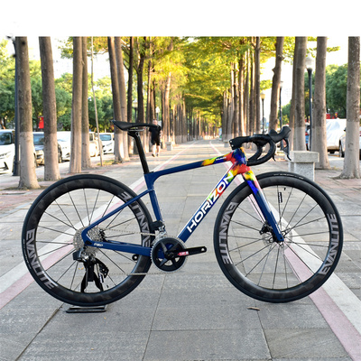 KUNG碳纤维公路车全内走线电变