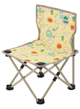 日本logos户外露营折叠椅儿童椅沙滩椅公园椅写生椅钓鱼椅便携椅