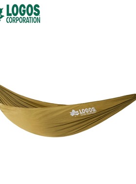 日本logos户外露营吊床户外成人秋千加厚防侧翻高承重露营吊椅