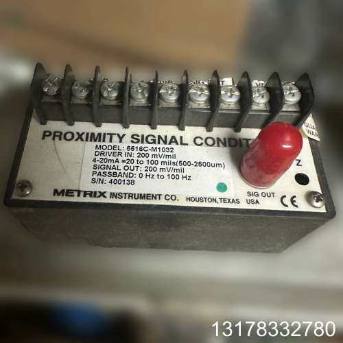 振动传感器 美国METRIX迈确，型号5516C-M1032