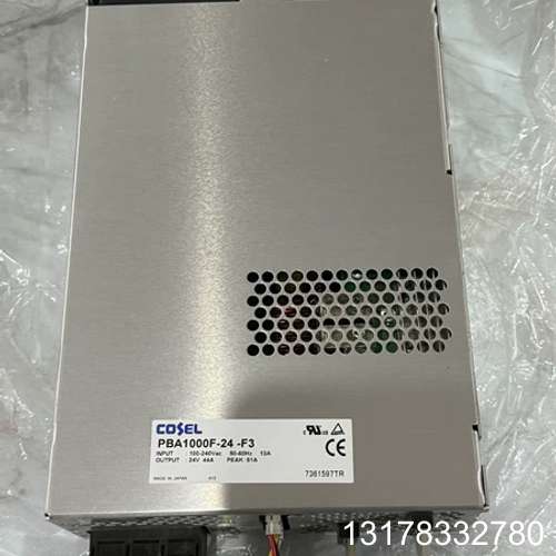 科索电源PBA1000F-24-F3，一个如图实物拍摄，