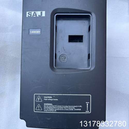 三晶8100-4T5R5PB变频器5.5KW/380V，缺个