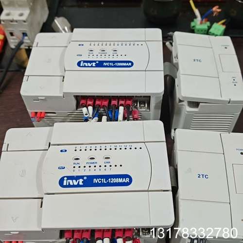 85新英威腾plc，ivc1l-1208mar，跟2tc模块