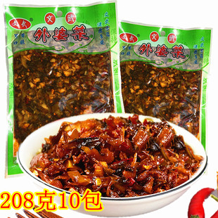 湘西外婆菜208克文武外婆菜雪菜酱菜配菜调料食材 酒店饭店