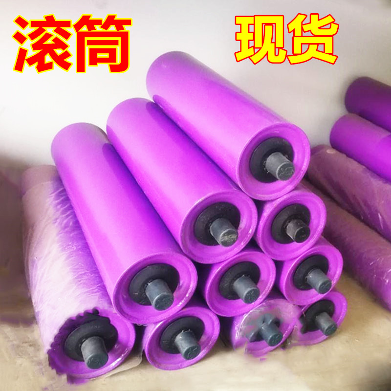 89矿山托辊无动力辊筒镀锌滚筒输送机辊筒无动力滚筒托辊流水线