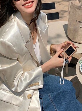 小西装外套女2026春秋冬季新款西服今年流行休闲小个子感炸街