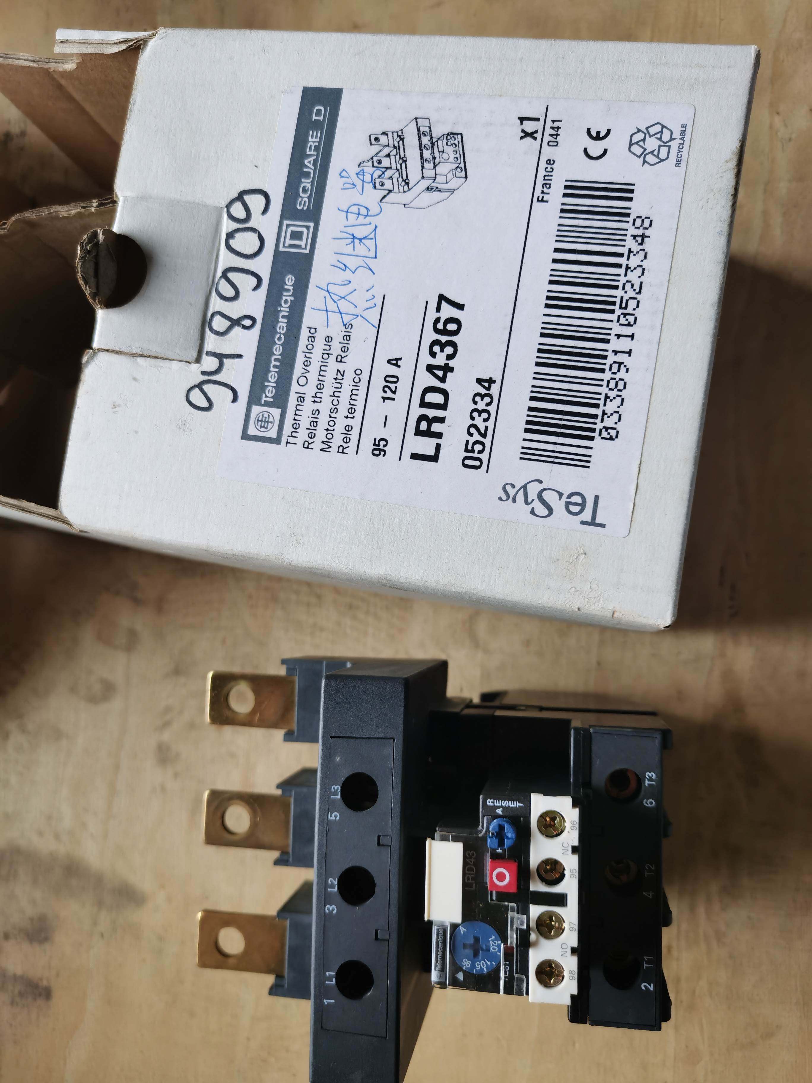 继电器 lrd4367 1 个 telemecanique询价