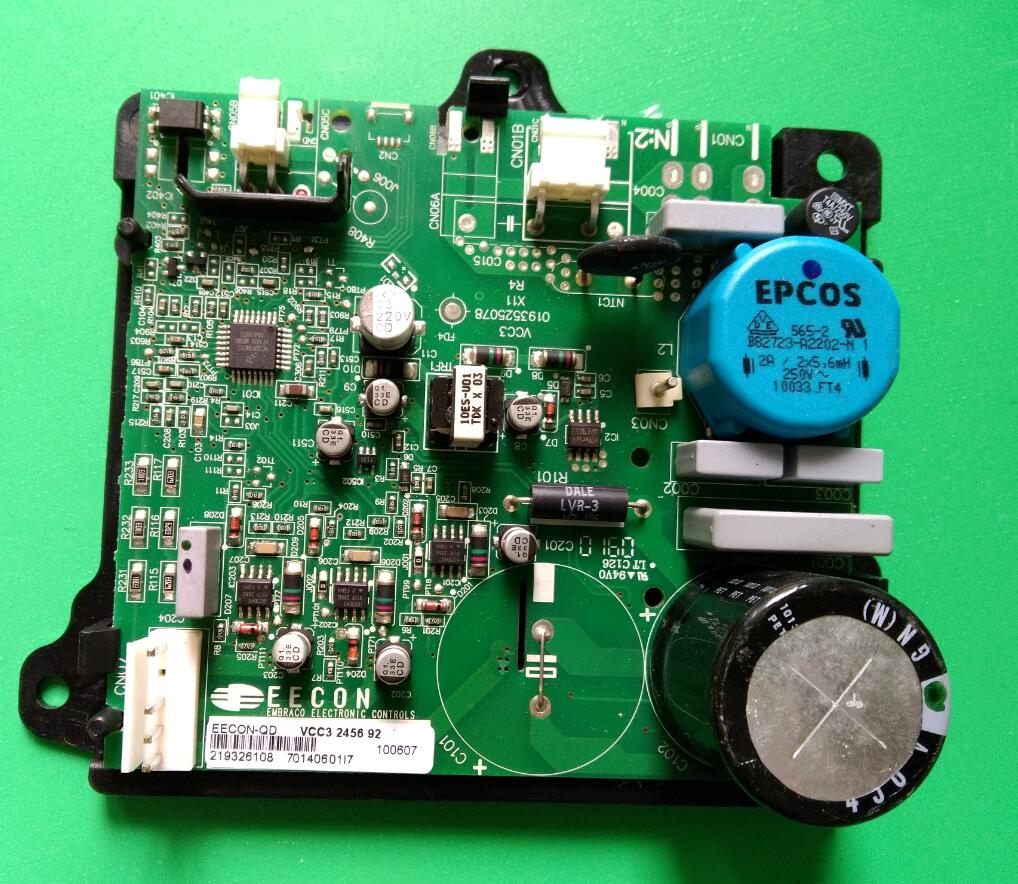 适用海尔冰箱变频板eecon-qd vcc3 2456 95控制驱动板0193525078