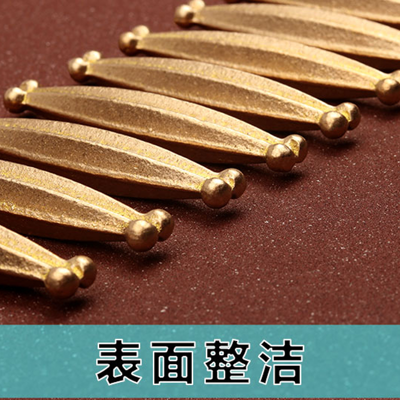 撒网纯铜坠子纯铜传统纯手工铜角子鱼网铜坠配重铜坠网坠子铜手抛