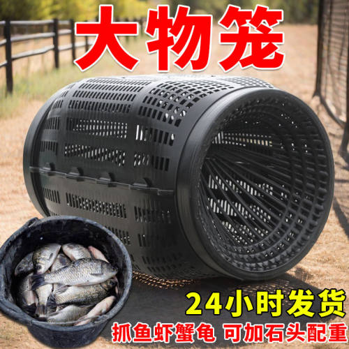 捕大鱼鱼笼折叠鱼网只进不出渔网黄鳝泥鳅虾笼龙虾网笼螃蟹捕鱼笼