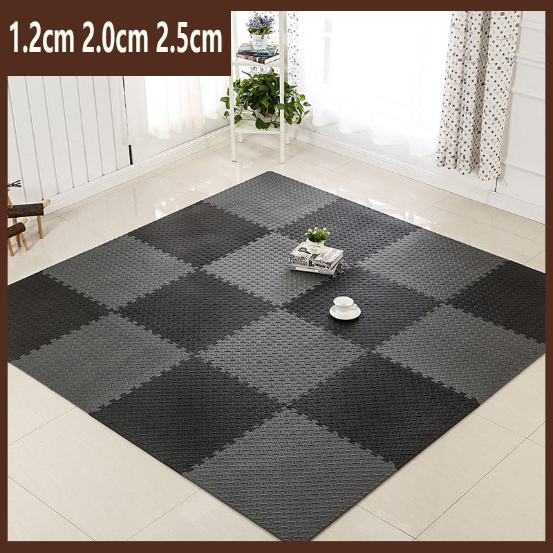 泡沫地垫黑色加厚爬行垫拼接家用卧室榻榻米拼图客厅满铺地板垫子,居家布艺,家用脚垫,淘宝优惠券,粉丝福利购,淘宝优惠卷