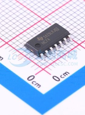 触发器 SN74HC74DT SOIC-14 TI/德州 电子元器件配单原装正品