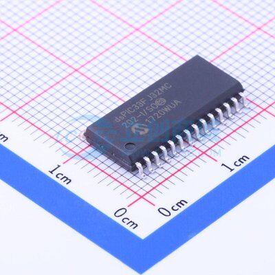 数字信号处理器(DSP/DSC) DSPIC33FJ32MC202-I/SO SOIC-28 MICROC