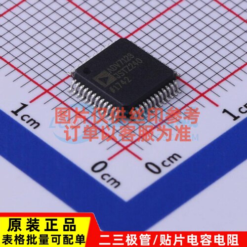 数模转换芯片DAC ADV7123JSTZ240-RL LQFP-48 ADI(亚德诺) 元器件