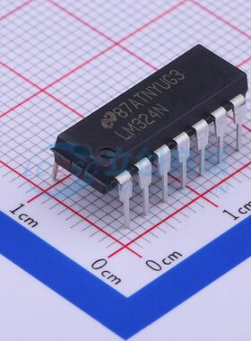 运算放大器 LM324N/NOPB PDIP-14 TI/德州 电子元件配单原装正品