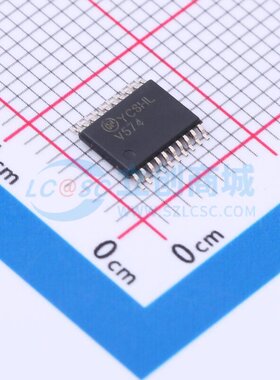 触发器 74VHC574MTCX TSSOP-20 onsemi(安森美) 电子元件原装正品