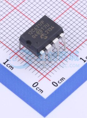 单片机(MCU/MPU/SOC) PIC12C671-04/P PDIP-8 MICROCHIP(美国微芯