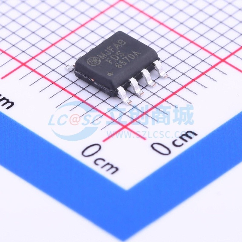 场效应管(MOSFET) FDS6670A SOP-8 onsemi(安森美) 原装正品