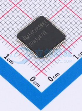 以太网收发器 DP83867IRPAPT HTQFP-64 TI/德州 电子元件原装正品