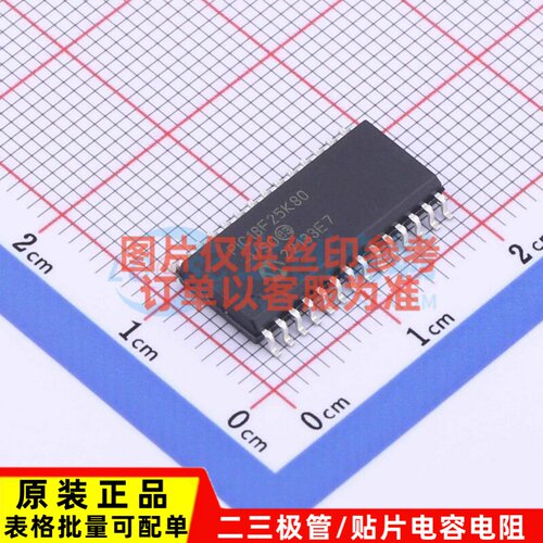 单片机(MCU/MPU/SOC) PIC18F25K80-I/SO SOIC-28 MICROCHIP(美国