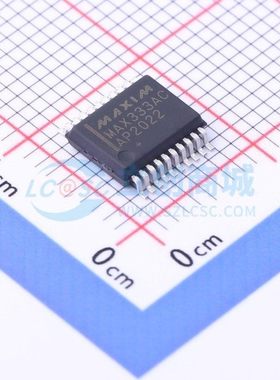 模拟开关/多路复用器 MAX333ACAP+T SSOP-20 MAXIM(美信) 元器件