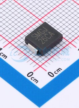 静电保护器(TVS/ESD) SMCJ26CA SMCG CJ(江苏长电/长晶) 原装正品