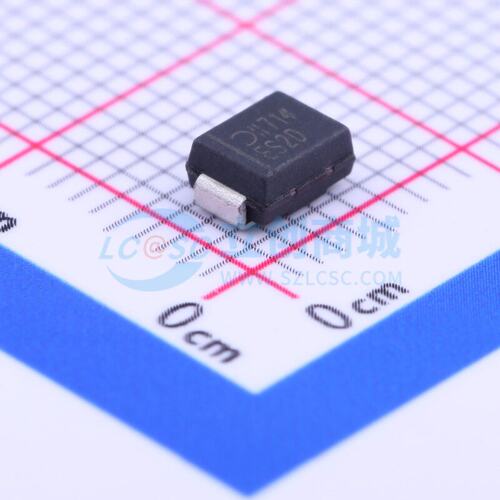快恢复/高效率二极管 ES2D-13-F SMB DIODES(美台) 电子元件配单