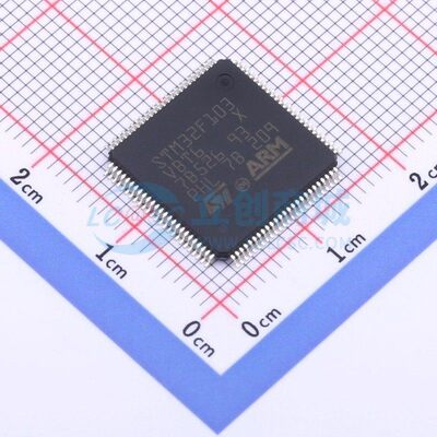 单片机(MCU/MPU/SOC) STM32F103VBT6TR LQFP-100 ST(意法半导体)
