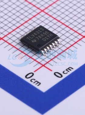 运算放大器 TLV4313IPWR TSSOP-14 TI/德州 电子元件配单原装正品